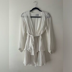 PRINCESS POLLY / REVOLVE WHITE DRESS